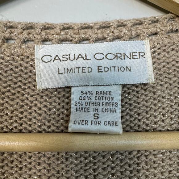 Vintage Casual Corner Vest Floral Embroidered Grannycore Limited Edition Small - Picture 2 of 14